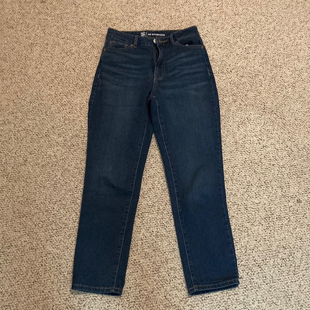 Dark Blue Mom Jeans